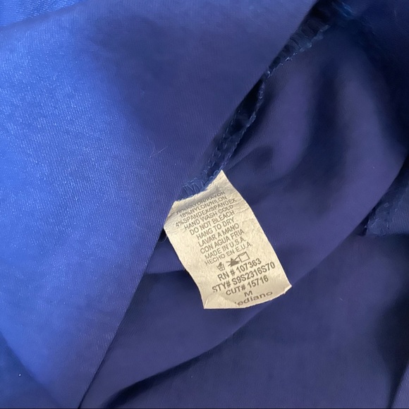 Cobalt blue mini skirt - Picture 10 of 13